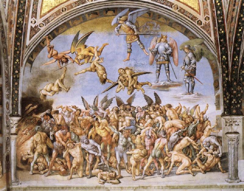 Luca Signorelli The Dmned Sent to Hell oil painting image